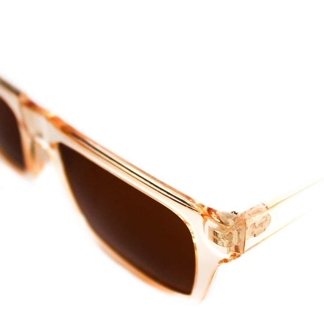 Lentes de sol rectangulares champagne Chrome Warhol - Blinders Online Store