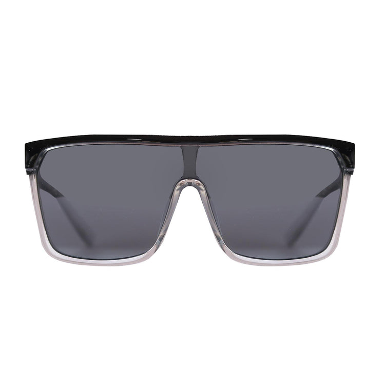 Lentes de sol rectangulares largos negros Dark Wave - Blinders Online Store
