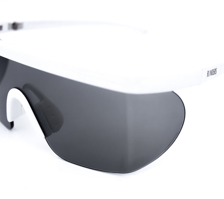 Lentes de sol negros con blanco grandes rectangulares Snow Pantone - Blinders Online Store