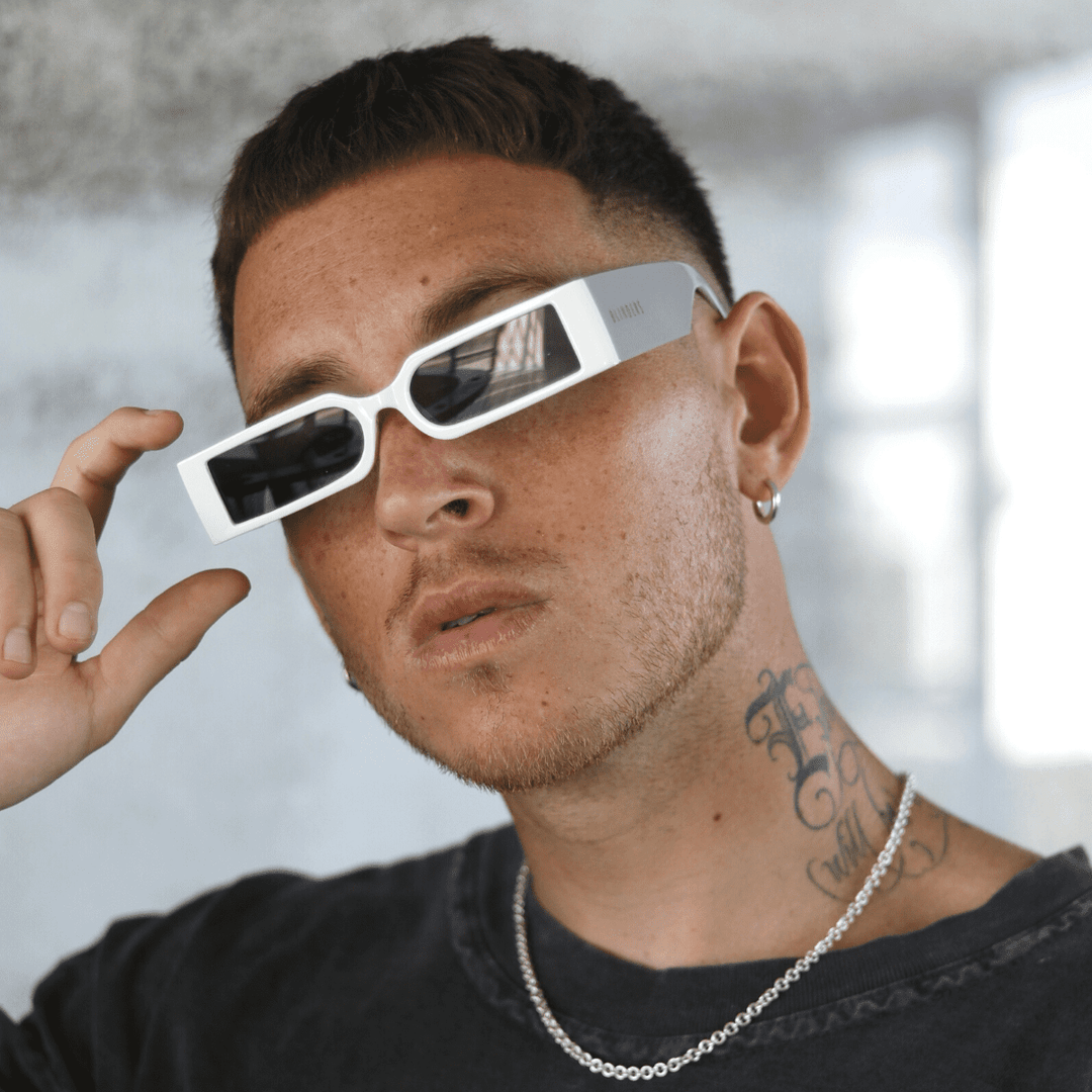Lentes de sol blancos White Met - Blinders Online Store