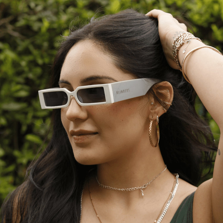 Lentes de sol blancos White Met - Blinders Online Store