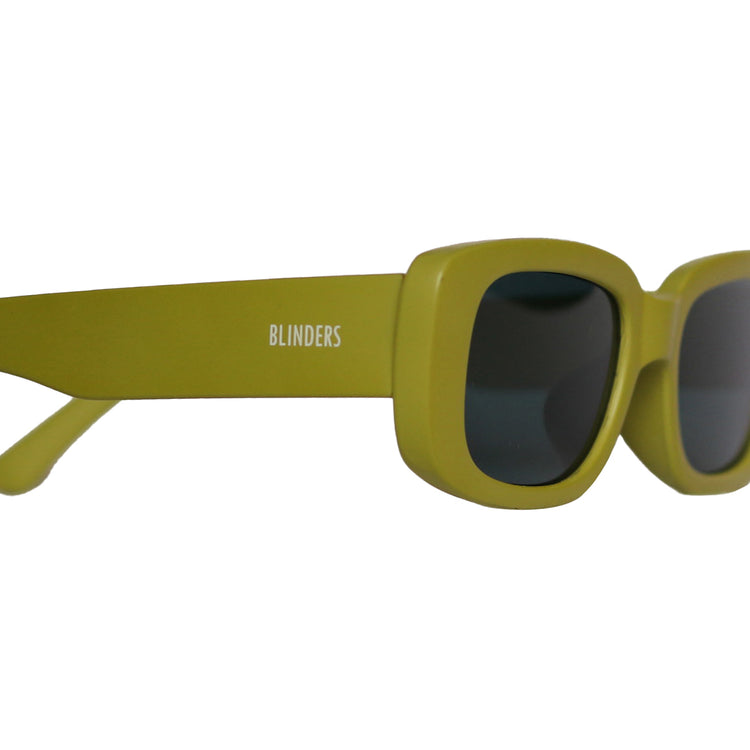 Lentes de sol Blinders Herb Dope con marco redondo verde y lentes negros, estilo unisex UV400 - Blinders Online Store