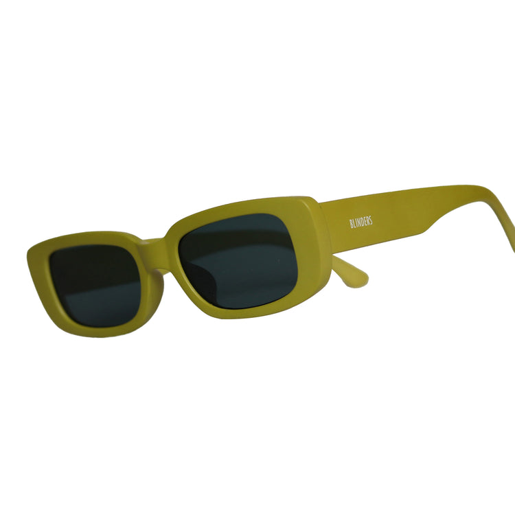 Lentes de sol Blinders Herb Dope con marco redondo verde y lentes negros, estilo unisex UV400 - Blinders Online Store